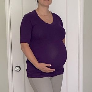 3 quarter sleeve maternity top